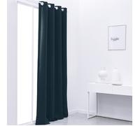 Today Curtains, blinds Rideau Occultant 140/240 Polyester TODAY Essential Paon in Blue 140x240 cm