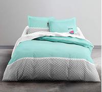 Today Enjoy HC4 Duvet Cover 240 x 260 cm + 2 Pillowcases 100% Cotton Watermelon, 57 Threads/cm², Blue, 240/260
