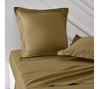 TODAY Essential 100% Cotton Plain Pillowcase Set of 2 63 x 63 cm