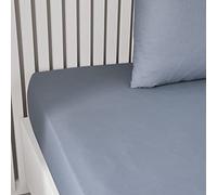 TODAY Essential Fitted Sheet, 140 x 190 cm, Double, 100% Cotton, Plain