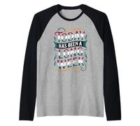 Today Has Been A Long Week - Raglan Baseball Tee