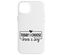 Today I Choose Jesus & Joy Philippians 4:4 Bible Verse Gift Case for iPhone 14 Plus