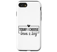 Today I Choose Jesus & Joy Philippians 4:4 Bible Verse Gift Case for iPhone SE (2020) / 7/8