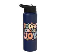Today I Choose Joy Stainless Steel Insulated Water Bottle