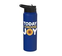 Today I Choose Joy Stainless Steel Insulated Water Bottle