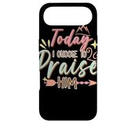 Today I Choose to Praise Him Faith Quote Graphic Case for iPhone Air