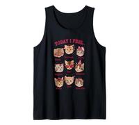 Today I Feel Cat Funny for Men Women Tank Top