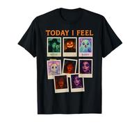 Today I Feel Halloween Selfie Spooky Characters T-Shirt