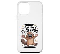 Today I Feel Like A Platypus Funny Cute Cartoon Australian Case for iPhone 12 mini