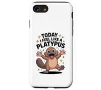 Today I Feel Like A Platypus Funny Cute Cartoon Australian Case for iPhone SE (2020) / 7/8