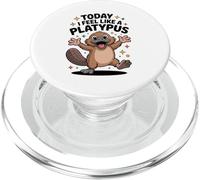 Today I Feel Like A Platypus Funny Cute Cartoon Australian PopSockets PopGrip for MagSafe