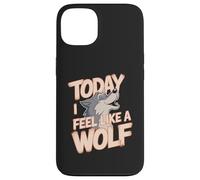 Today I Feel Like A Wolf Wildlife Animal Wolves Wolfpack Case for iPhone 13