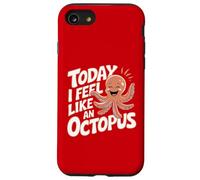 Today I feel like an Octopus Ocean Party Child Kids Octopus Case for iPhone SE (2020) / 7/8