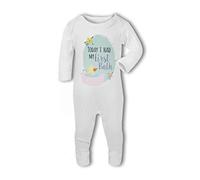 Today I had My First Bath Milestone - Baby Romper Suit