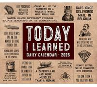 Today I Learned (Til) 2026 5.4 X 6.2 Box Calendar