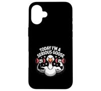 Today I’m a Serious Goose Gym Workout Case for iPhone 16 Plus