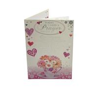 Today I Said A Prayer for You Card with Sentiment Verse 'Thinking of You' Card