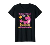 Today I Want To Be A Princess Dinosaur T-Shirt