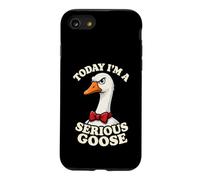 Today I'm A Serious Goose Funny Farm Bird Humor Not Silly Case for iPhone SE (2020) / 7/8