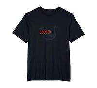 Today I'm a Serious Goose - Seriously Goosed Humor T-Shirt, Men's Big and Tall, Black, 6X Tall