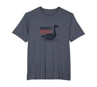Today I'm a Serious Goose - Seriously Goosed Humor T-Shirt, Men's Big and Tall, Heather Blue, 3X Tall