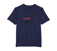Today I'm a Serious Goose - Seriously Goosed Humor T-Shirt, Men's Big and Tall, Navy, 3X Tall