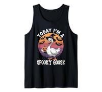 Today I'm A Spooky Goose Halloween Humor Tank Top