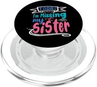 Today I'm Missing My Sister | Thyroid Cancer Awareness PopSockets PopGrip for MagSafe