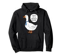 Today Im Serious Goose Necktie Funny Work Meme Men Women Kid Pullover Hoodie