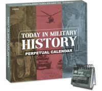 Today In Military History Calendar | Perpetual War History Calendar For The Military History Enthusiast, This Day In Amazing History Trivia Facts & Achievements | History Buff Gift Page A Day Box