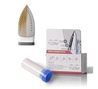 Today - Iron Cleaner Stick, Universal Soleplate Cleaning Stick for All Irons - Removes Starch, Fibres & Burnt Deposits, Protects Fabrics - Made in Italy