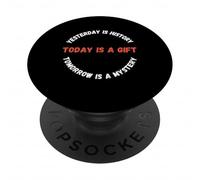 Today Is A Blessing Inspirational Quotes Motivational Design PopSockets Adhesive PopGrip