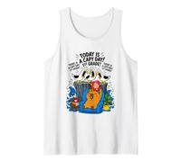 Today is A Capy Day Funny Capybara Pun Seagull 1st Grade Tank Top