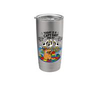 Today is A Capy Day Funny Capybara Pun Seagull Pre K School Stainless Steel Insulated Tumbler