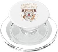Today Is A Chug Day Funny Pet Owner Breeder Dog Cute Cross PopSockets PopGrip for MagSafe