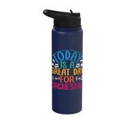 Today is A Great Day for Orchestra Class Stainless Steel Insulated Water Bottle