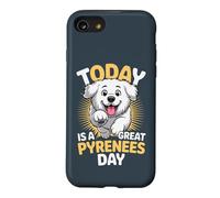 Today is a Great Pyrenees day Cartoon Pet Dog Breed LGD PYR Case for iPhone SE (2020) / 7/8