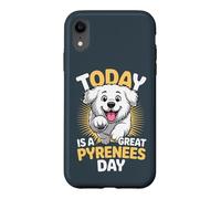 Today is a Great Pyrenees day Cartoon Pet Dog Breed LGD PYR Case for iPhone XR