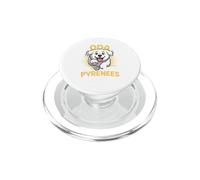Today is a Great Pyrenees day Cartoon Pet Dog Breed LGD PYR PopSockets PopGrip for MagSafe