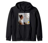 Today Is A House Cleaning Day With CoffeeDay Vibes Zip Hoodie