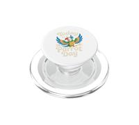 Today Is A Parrot Day Funny Cute Cartoon Pet Exotic Bird PopSockets PopGrip for MagSafe