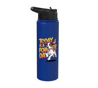 Today is a Pointer Day Cartoon English Pointer Pet Dog Breed Stainless Steel Insulated Water Bottle