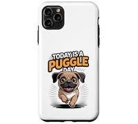 Today Is A Puggle Day Cute Funny Designer Dog Mix Breed Pet Case for iPhone 11 Pro Max
