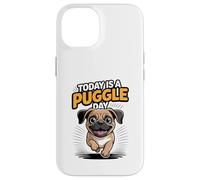 Today Is A Puggle Day Cute Funny Designer Dog Mix Breed Pet Case for iPhone 14
