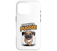 Today Is A Puggle Day Cute Funny Designer Dog Mix Breed Pet Case for iPhone 16 Pro