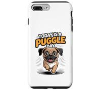 Today Is A Puggle Day Cute Funny Designer Dog Mix Breed Pet Case for iPhone 7 Plus/8 Plus