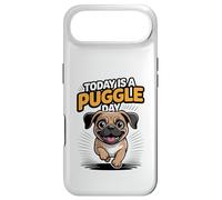 Today Is A Puggle Day Cute Funny Designer Dog Mix Breed Pet Case for iPhone Air
