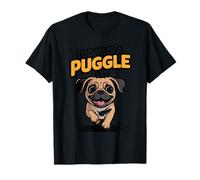 Today is A Puggle Day Cute Funny Designer Dog Mix Breed Pet T-Shirt