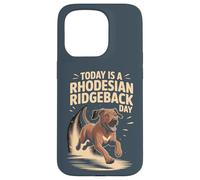 Today Is A Rhodesian Ridgeback Day Funny African Lion Dog Case for iPhone 15 Pro