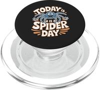 Today is a Spider Day TShirt | Arachnophobia Arachnid Spider PopSockets PopGrip for MagSafe